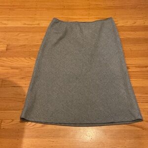 GAP Women's A-Line Patterned Skirt in Gray